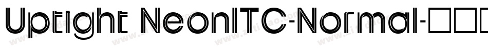 Uptight NeonITC-Normal字体转换